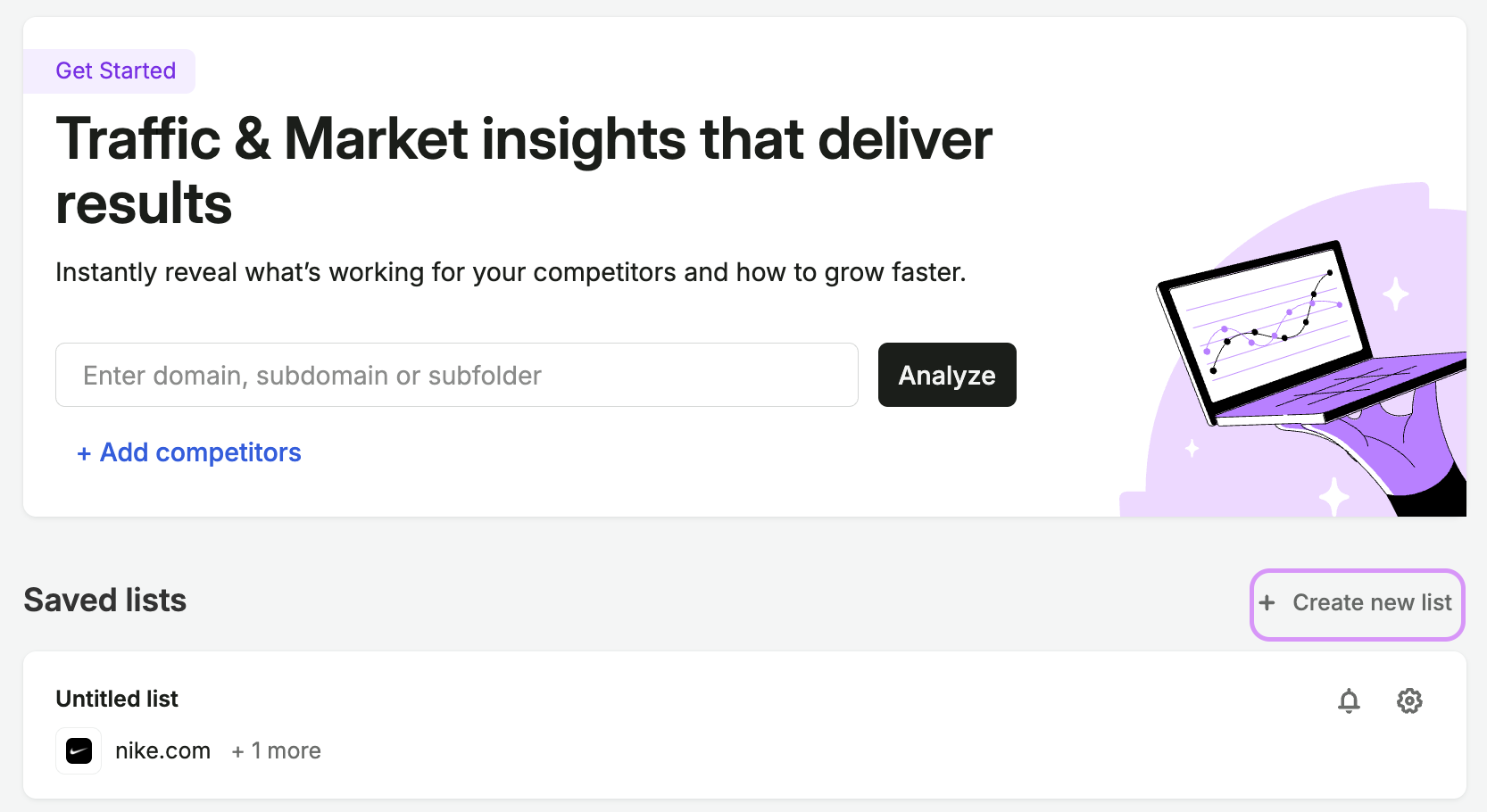 Getting Started with Semrush Traffic & Market image 2